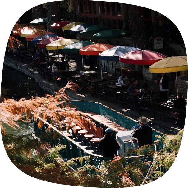 The San Antonio Riverwalk